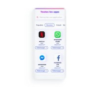 Applications mobile nouveau smartphone Android iOS n