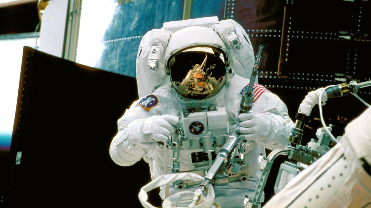 Un astronaute. // Source : Pixabay (photo recadrée)