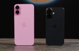 L'iPhone 16 Plus et l'iPhone 16. // Source : Alfred Tertrais / Numerama